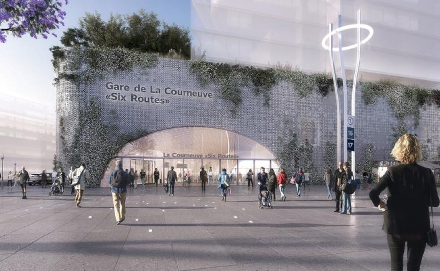 Eiffage wins contracts worth almost €97 million to develop the Grand Paris Express stations La Courneuve Six-Routes and Le Blanc-Mesnil
